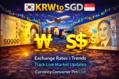 KRW to SGD — live exchange rate and converter
